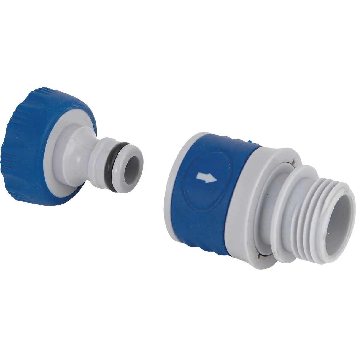 Versatile Garden 1 Male 1 Female Poly Faucet Quick Connect Connector Set Carefully Designed