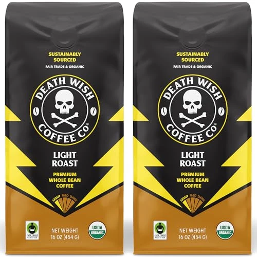 First-Class Organic Light Roast Whole Bean Coffee 32 Ounce Sustainable