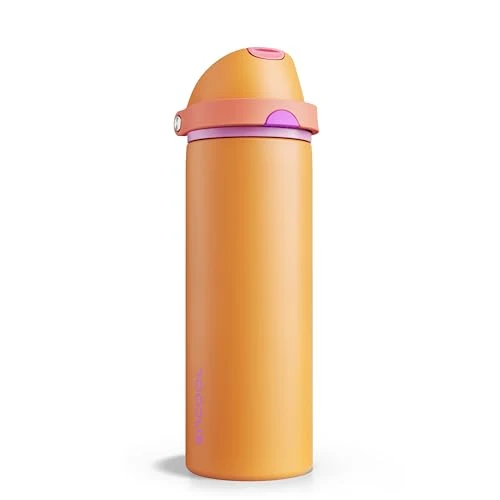 High-End Insulated Water Bottle with Straw Certified