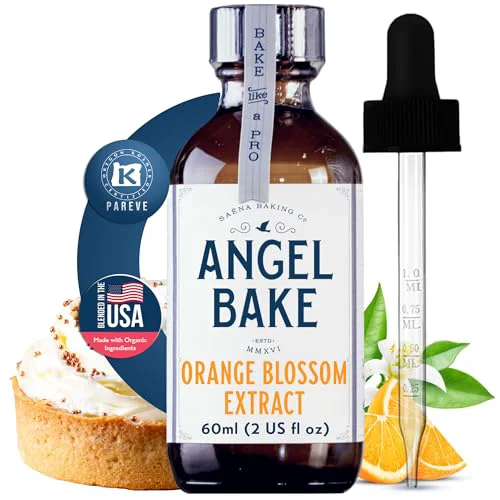 Excellent Angel Bake Pure Orange Blossom Extract 2 Fl Oz Prestigious