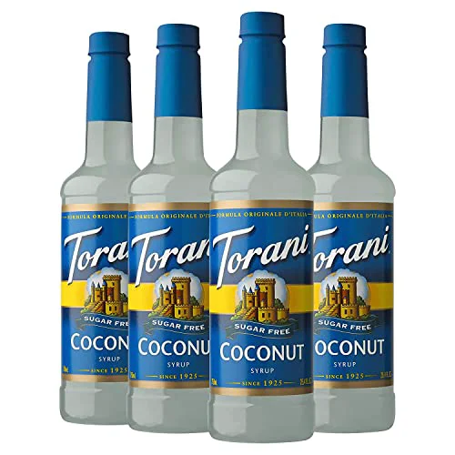 Green Sugar Coconut Flavored Drink Syrup 101.6 Fl Oz Artisan