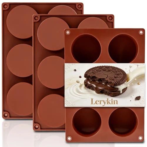First-Class 6 Cavity Silicone Baking Mold Non 3 Count Pure