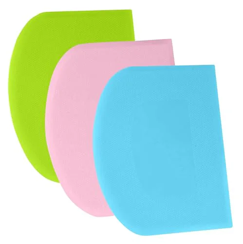 Original Design Dough Scraper Bench Scraper 3 Count Specialty