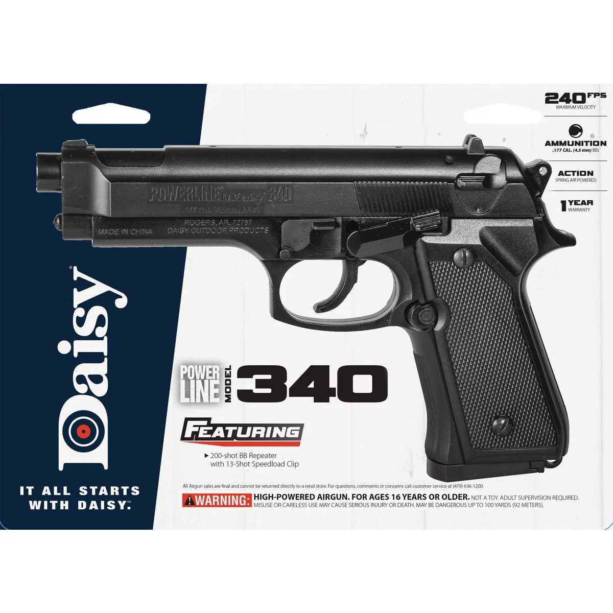 Pure Daisy 426 .177 Cal. BB CO2 Pistol Next-Generation