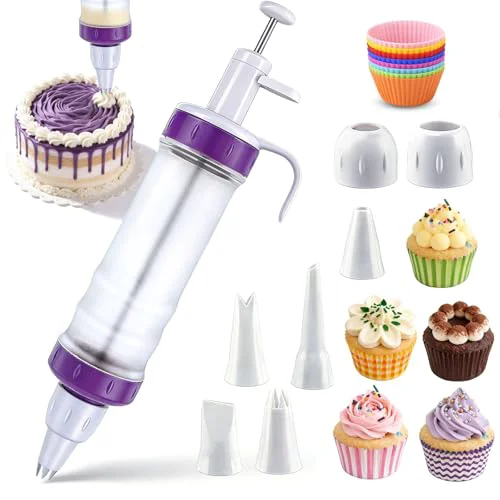 High-Quality Dessert Decorating Syringe Set Professional