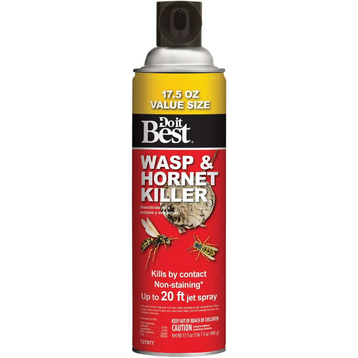 Smart Do it 17.5 Oz. Liquid Aerosol Spray Wasp Hornet Killer Selected