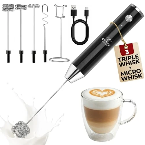 Unique Rechargeable Milk Frother Handheld Smart