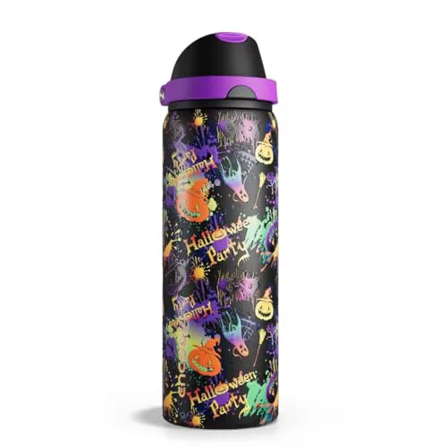 Smooth Insulated Water Bottle with Straw Next-Generation