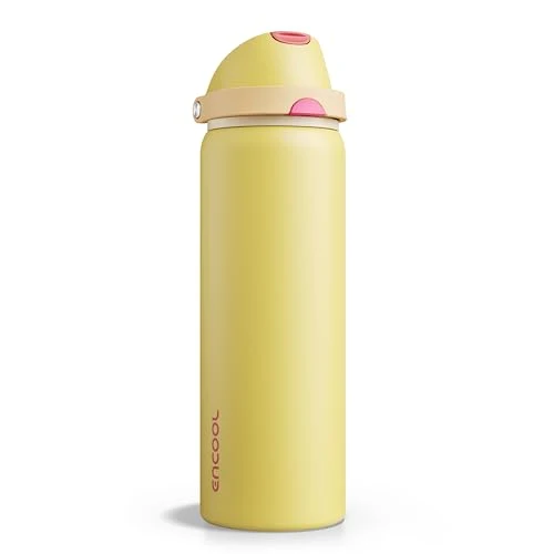 Next-Generation Insulated Water Bottle with Straw High-End
