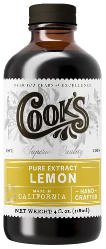 Eco-Friendly Pure Lemon Extract 4 Fl Oz Breathable