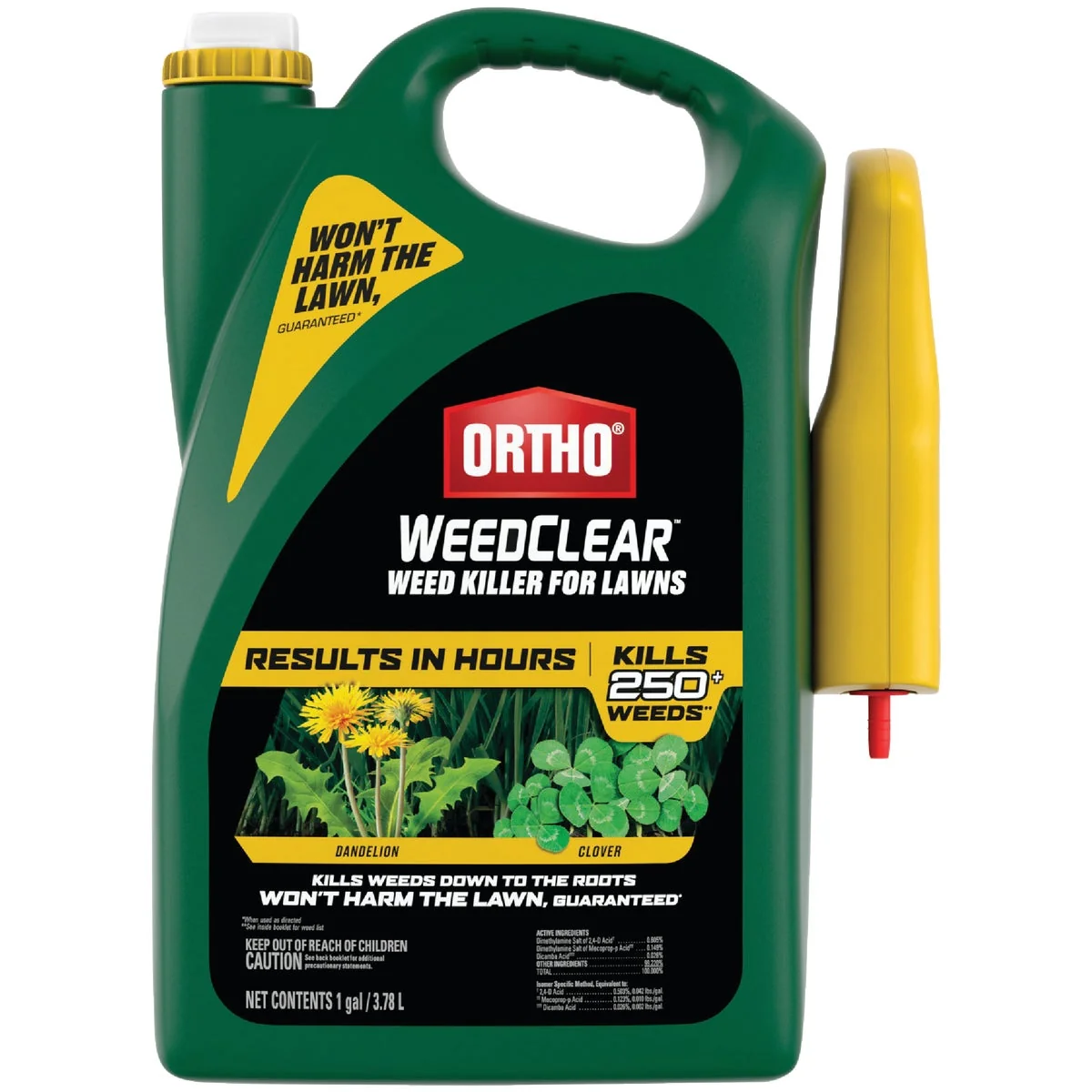 Crafted Ortho WeedClear 1 Gal. Ready To Use Trigger Spray Lawn Weed Killer Exceptional