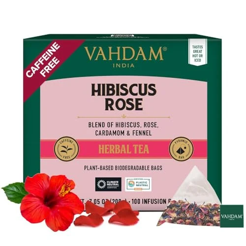 Contemporary Hibiscus Rose Tea Bags Elegant