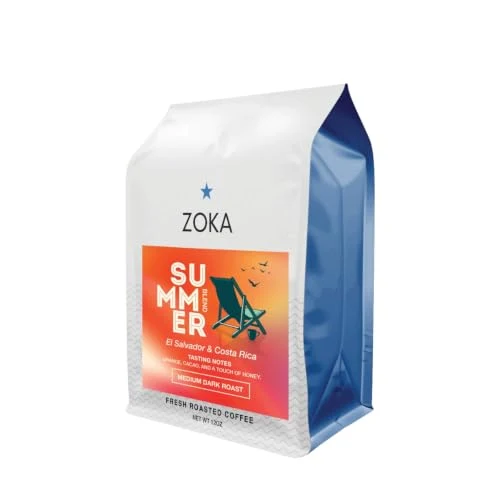 Contemporary Summer Blend Roasted by Zoka Coffee 80 Ounce Eco-Friendly