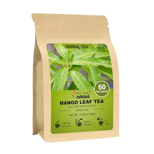 Convenient Mango Leaf Tea Bags 60 Count Professional