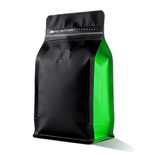 World-Class Coffee Bags with Valve 60 Count Trendy