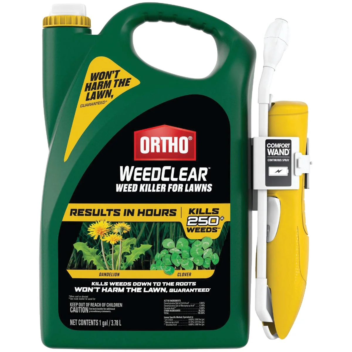 Dependable Ortho WeedClear 1 Gal. Ready To Use Wand Sprayer Lawn Weed Killer Minimalist