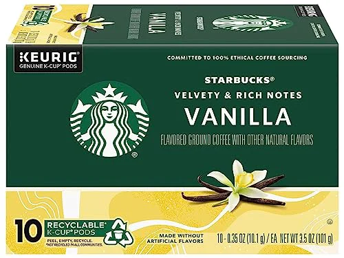 Carefully Designed Vanilla Flavored Coffee K 80 Count Practical
