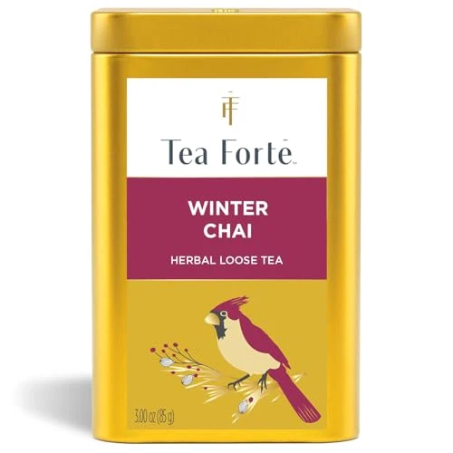 Solid Winter Chai Loose Leaf Tea Canister 3 Ounce Easy-to-Use