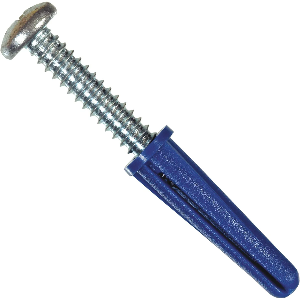 Recyclable Hillman 8 – 10 Thread x 7 8 In. Blue Conical Plastic Anchor 6 Ct. Breathable