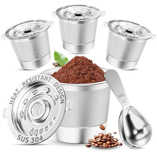 Fast 4 Pack Reusable K Cups for Keurig 1.0 4 Count Fine Crafted