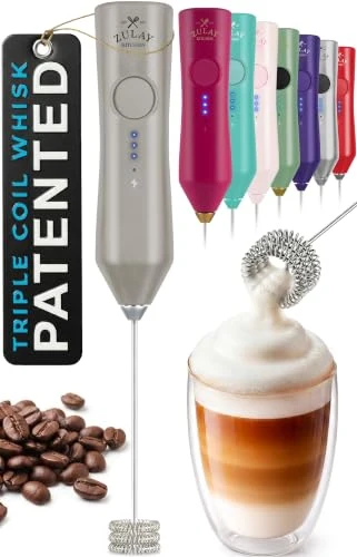 Luxury Rechargeable Milk Frother Handheld First-Class