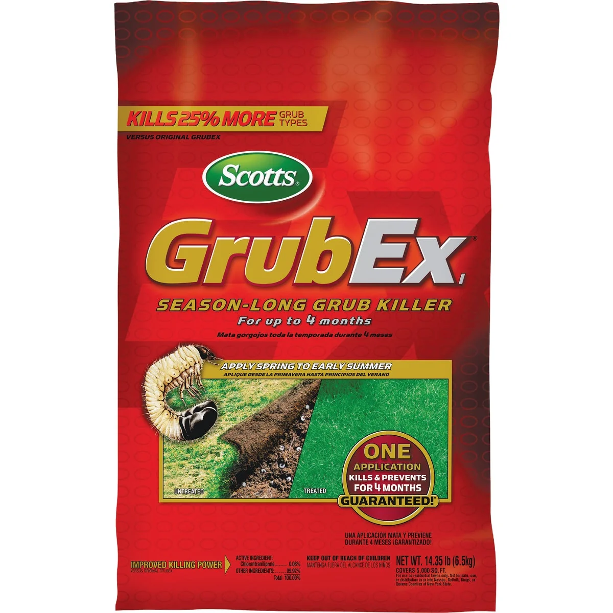 First-Class Scotts Grubex 14.35 Lb. Ready To Use Granules Grub Killer Environmentally Friendly