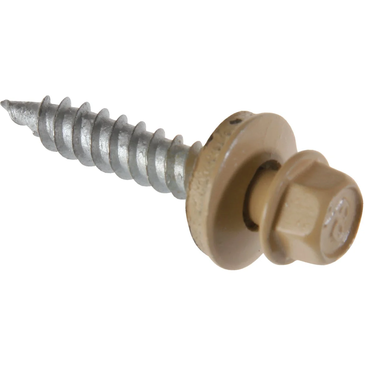 Carefully Designed Do it 9 x 1-1 2 In. Hex Washered Tan Framing Screw 250 Ct. Verified