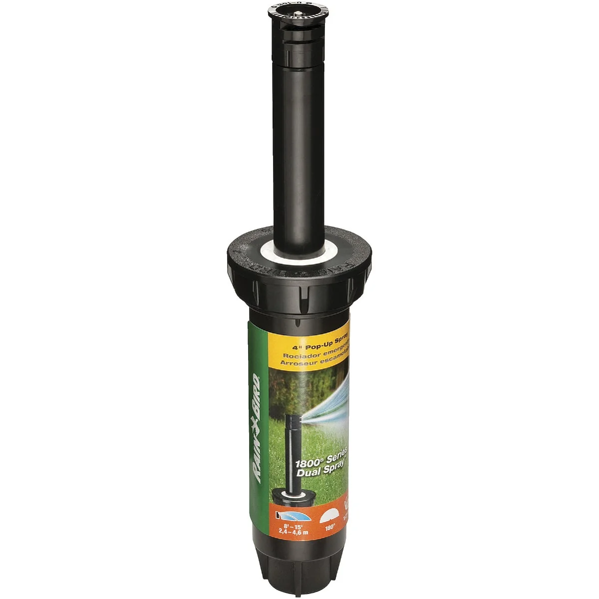 Fast Rain Bird 4 In. Half Circle Dual Spray Pop-Up Head Reliable