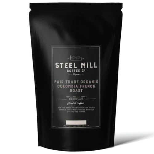 Reusable Organic French Roast Dark Roast Whole Bean 32 Ounce Relaxed