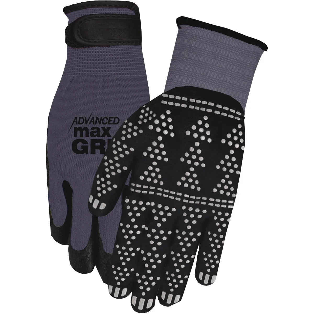 Exceptional Midwest Gloves Gear Advanced MAX Grip Unisex Large XL Nitrile Coated Gloves Functional