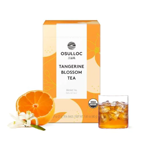 Minimalist Tangerine Blossom Tea 20 Count Responsible