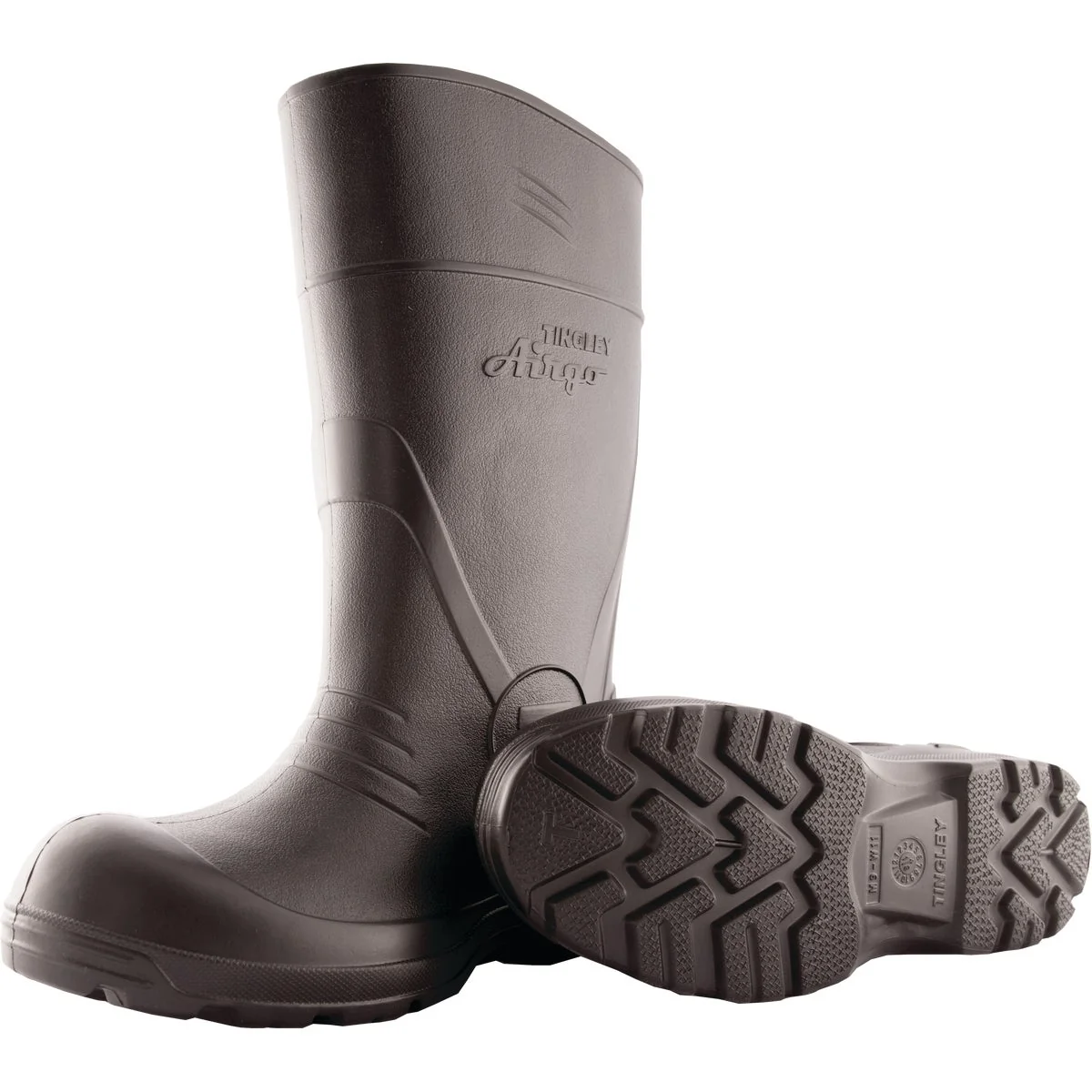 Green Tingley Airgo Men’s Size 7 Black Rubber Boot Genuine