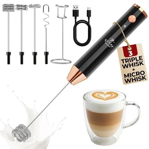 Quality Rechargeable Milk Frother Handheld Certified