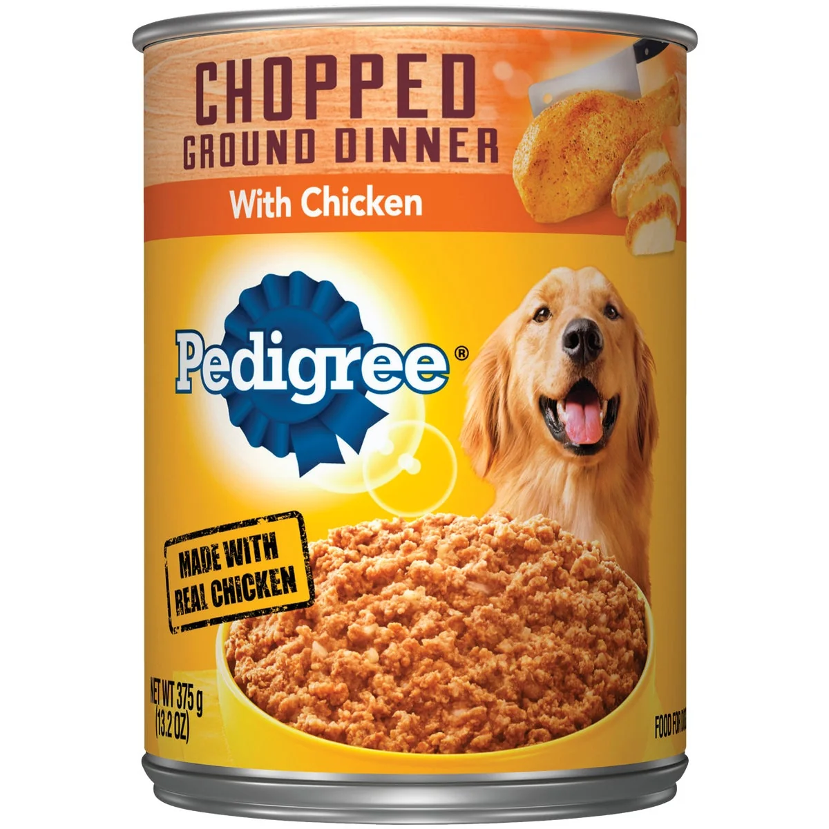 Outstanding Pedigree Traditional Chopped Ground Dinner with Chicken Wet Dog Food 13.2 Oz. Premium Material