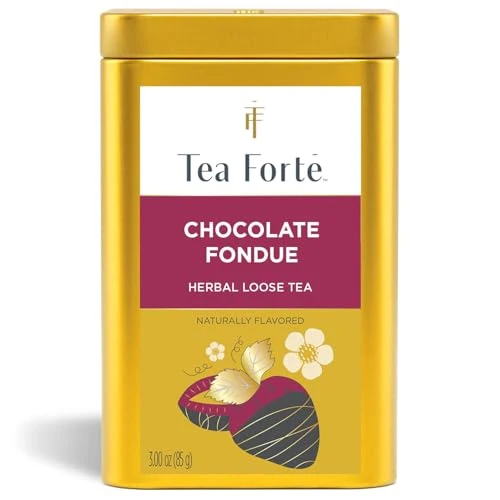 Enhanced Chocolate Fondue Loose Leaf Tea Canister 3 Ounce Selected