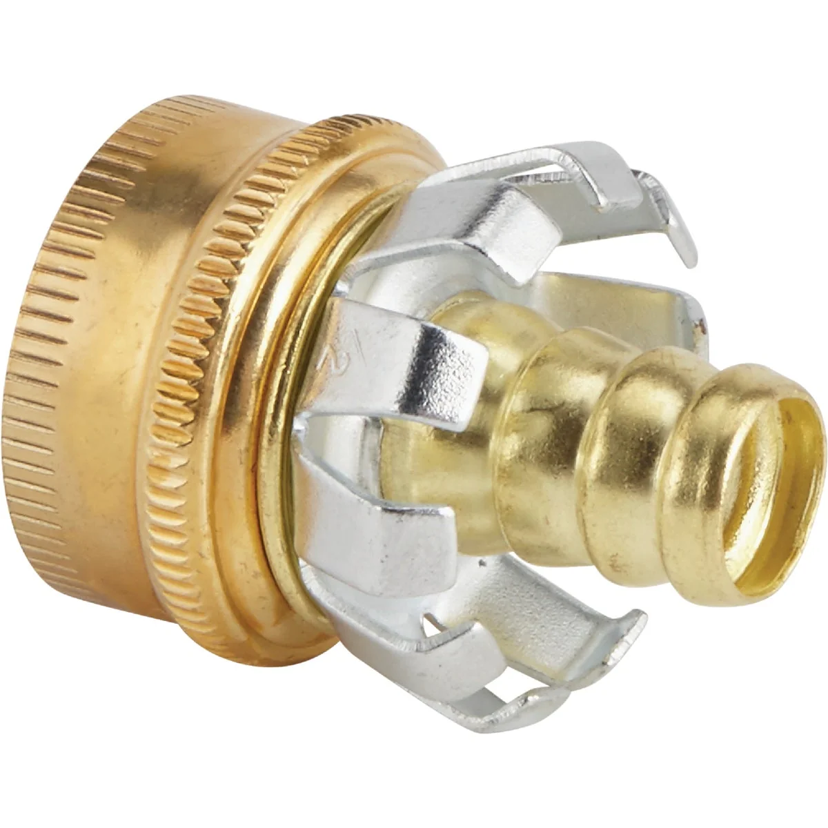 Detailed Garden 1 2 In. Female Brass Hose Coupling Mender Healthy