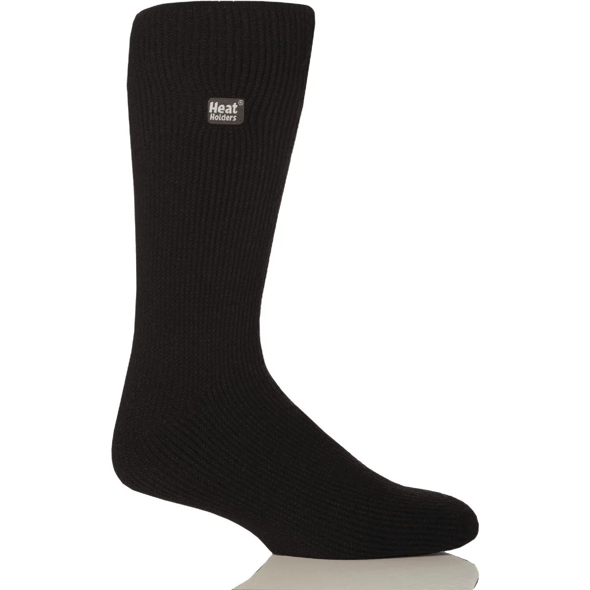 Natural Heat Holders Men’s 7 to 12 Black Thermal Sock Convenient