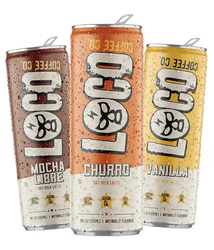 Refined Loco Coffee Variety Latte 11 Ounce Can 11 Fl Oz Carefully Designed