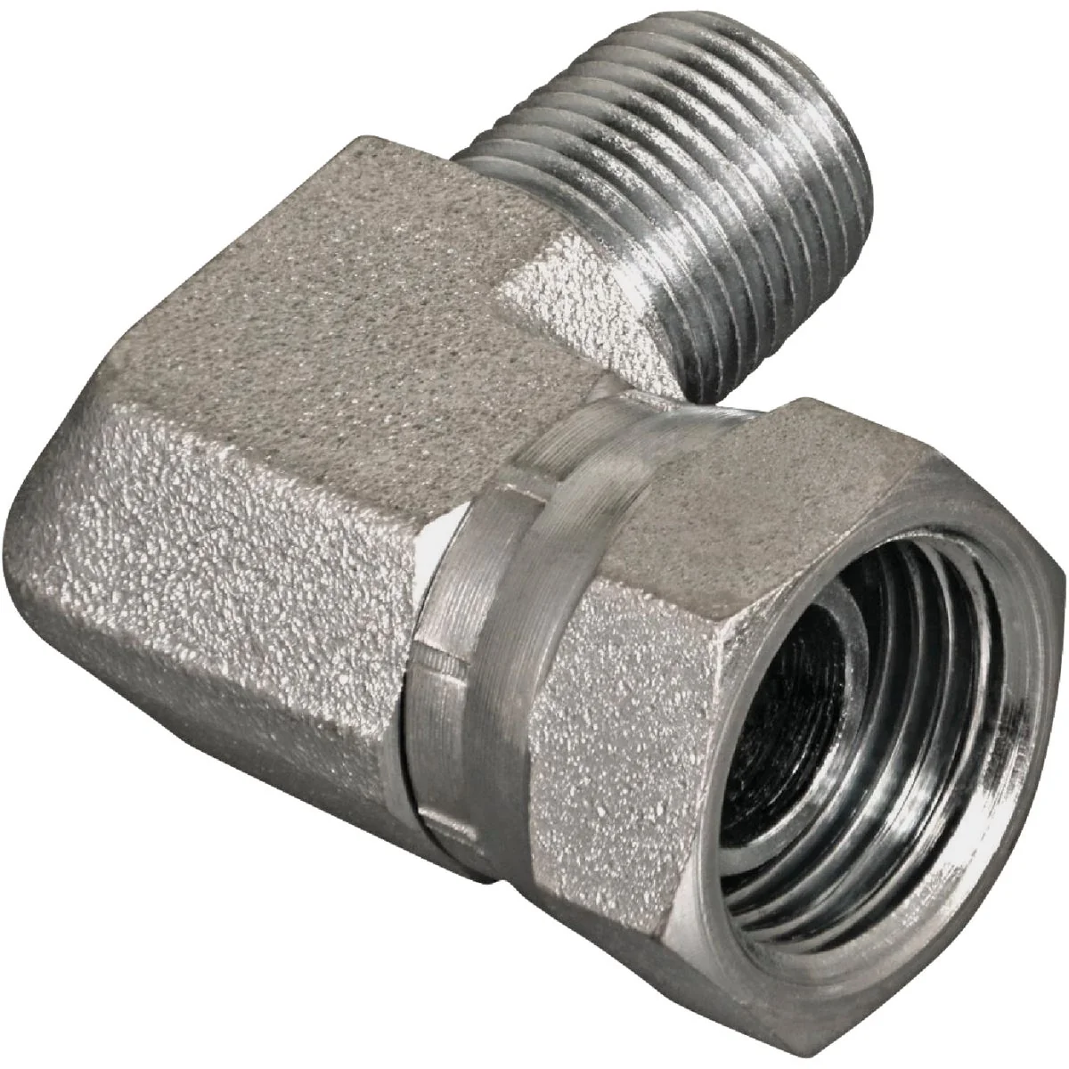Fine Apache 3 8 In. Male Pipe x 3 8 In. Female Pipe Swivel 90 Deg. Hydraulic Hose Adapter Proven