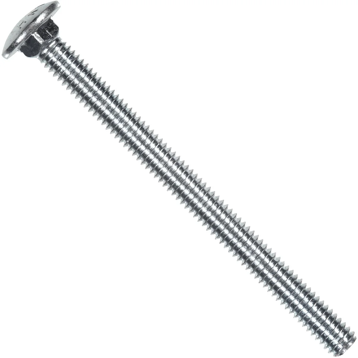 World-Class Hillman 3 8 In. x 7 In. Grade 2 Zinc Carriage Bolt 50 Ct. Modern