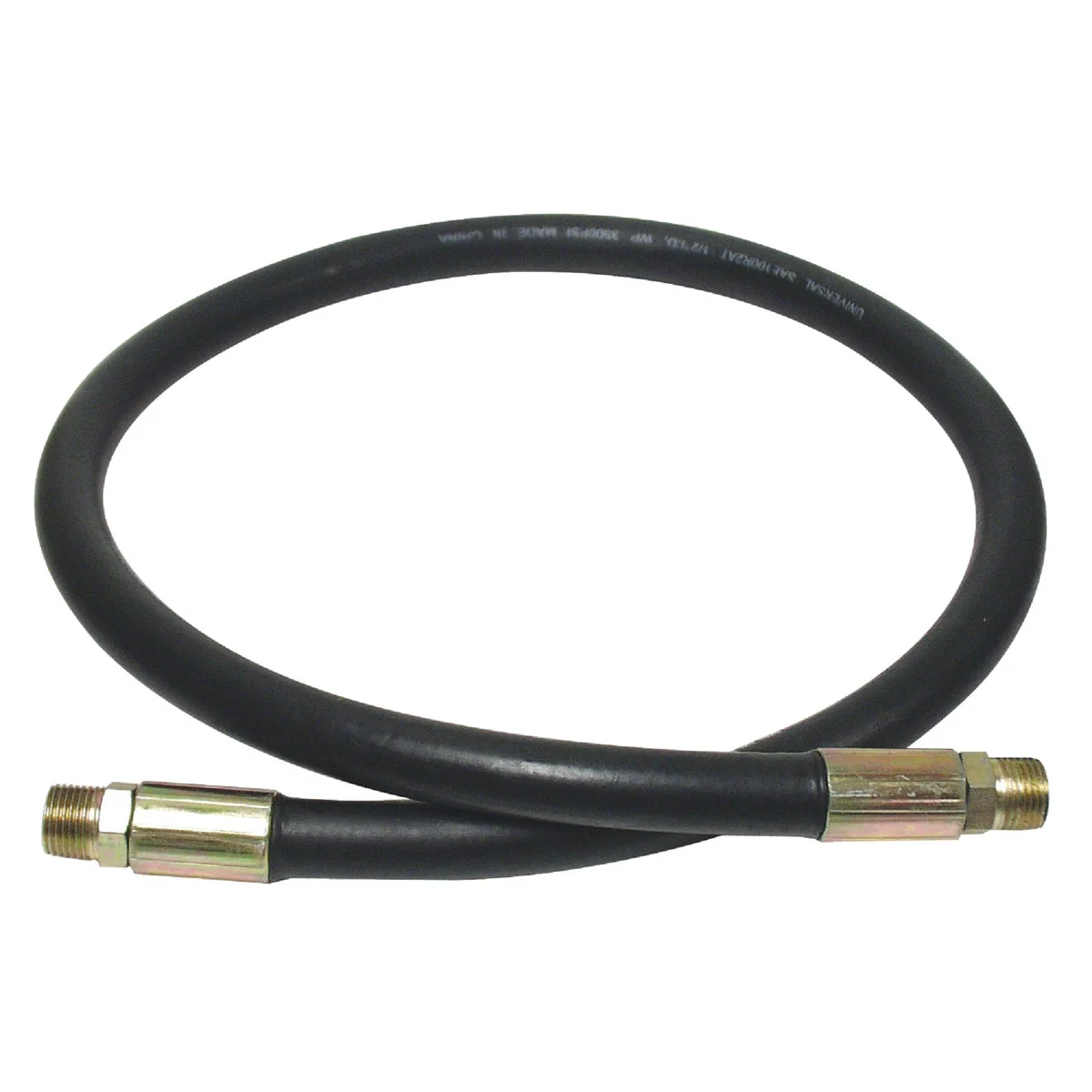 Innovative Apache 3 8 In. x 36 In. Male to Male Hydraulic Hose Safe