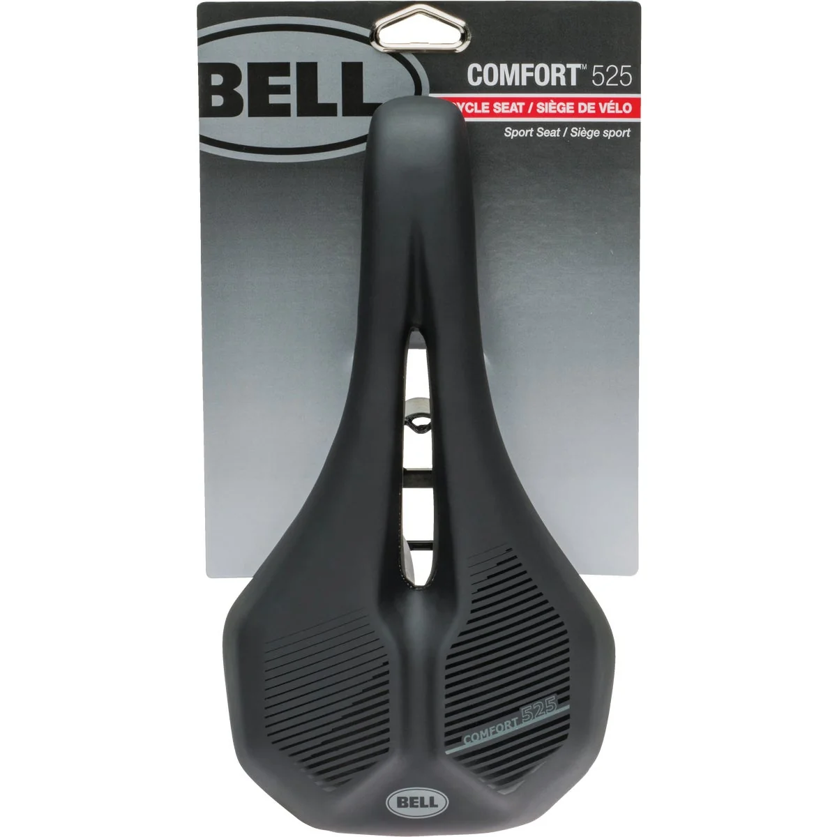 Sophisticated Bell Sports Comfort 525 Sport Universal Black Bicycle Seat High-Performance