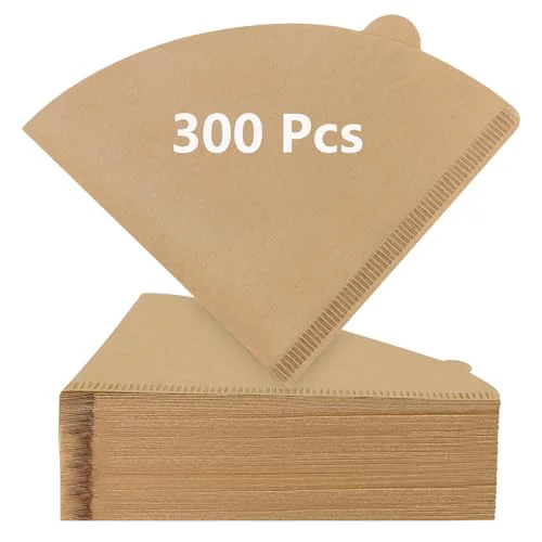 Fashionable 300Pcs Cone Coffee Filters 2 300 Count Crafted