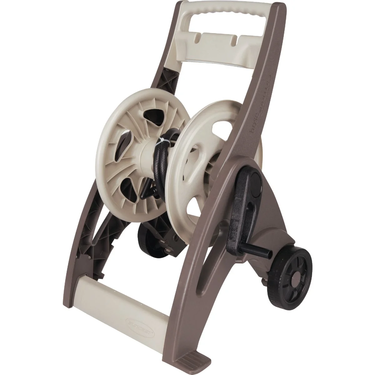 Dependable Suncast 175 Ft. x 5 8 In. Bronze Hosemobile Resin Hose Reel Premium Material