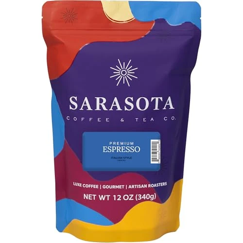 Quality Espresso Ground Coffee 12 Ounce Breathable