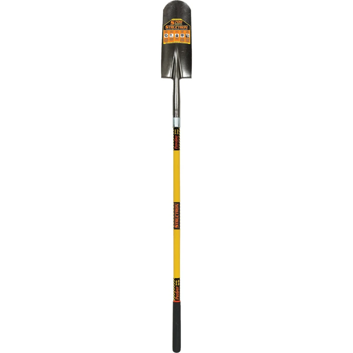 Trendy Structron S700 SpringFlex 48 In. Fiberglass Handle Round Point Drain Spade Specialty