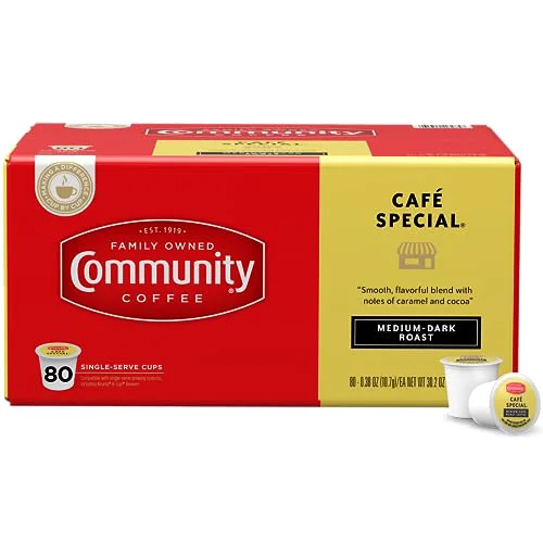 Elegant Café Special Medium Dark Roast 80 Count Consistent