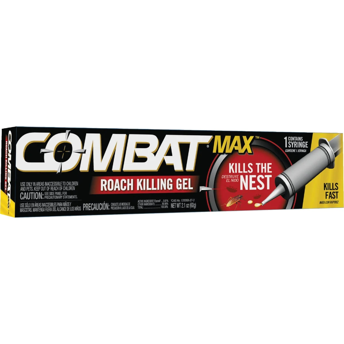 User-Friendly Combat Max 2.1 Oz. Ready To Use Gel Roach Killer Convenient