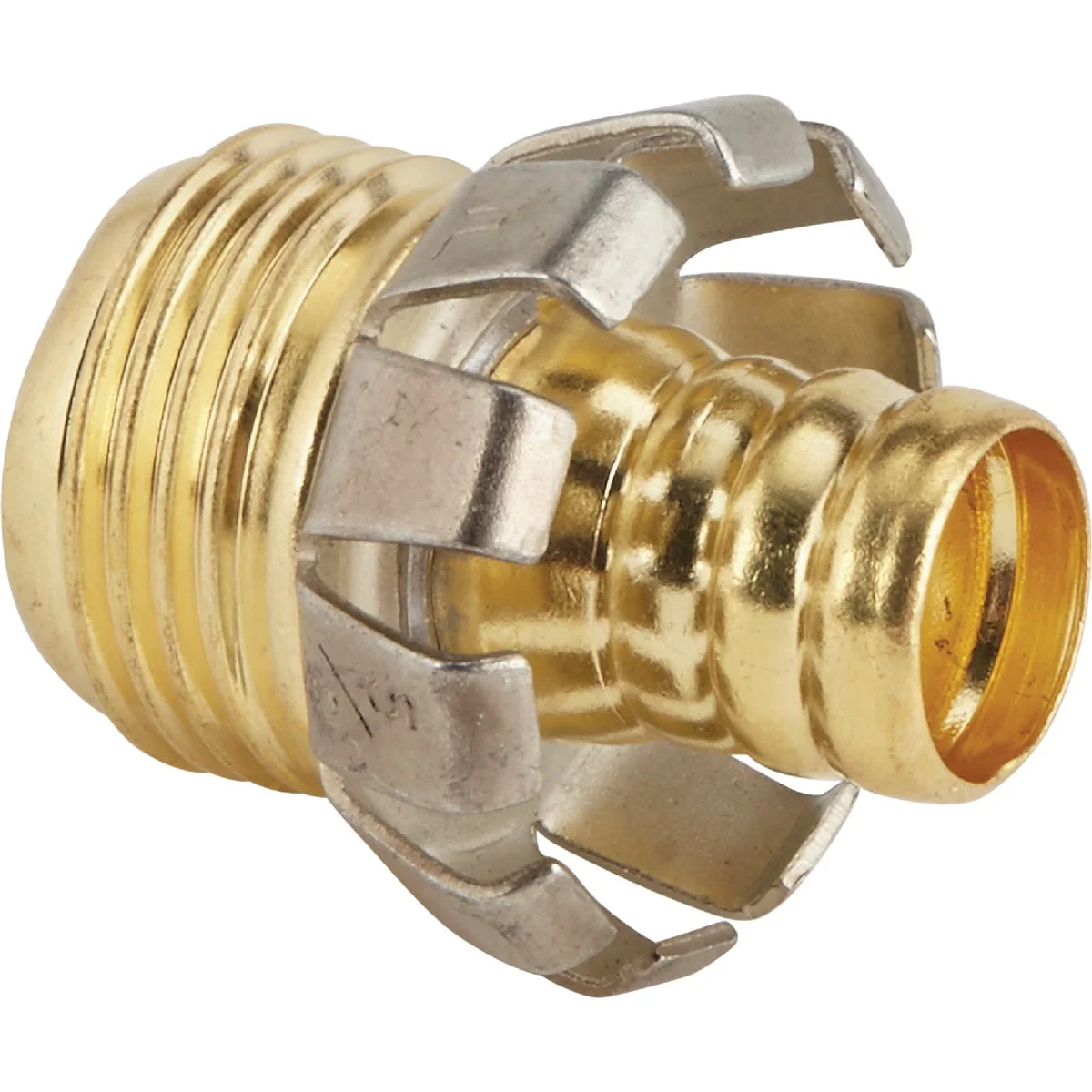 Soft Garden 5 8 In. Male Brass Hose Coupling Mender Selected
