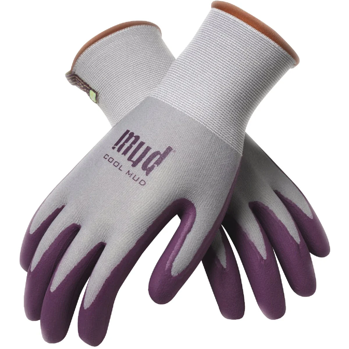 Crafted Cool Mud Women’s Large Nylon Lilac Garden Glove Sophisticated